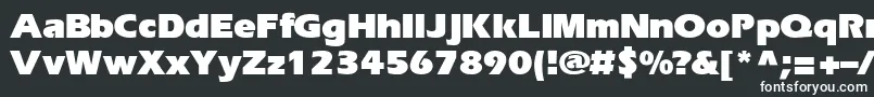 EriBlackNormal Font – White Fonts