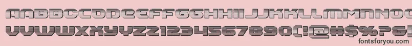 More about Annapolischrome Font Annapolischrome Font – Black Fonts on Pink Background