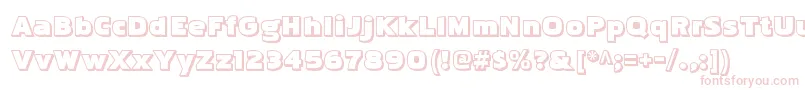 PakenhambossRegular Font – Pink Fonts