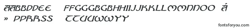 BrinAthynExpandedItalic-Schriftart – yoruba Schriften