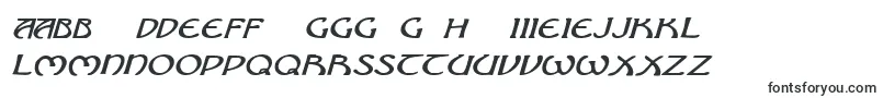 Czcionka BrinAthynExpandedItalic – maltańskie czcionki