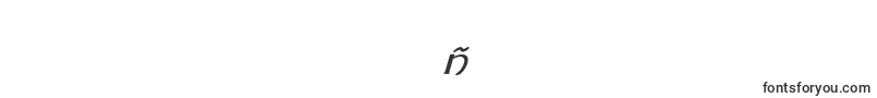 フォントBrinAthynExpandedItalic – タジク文字