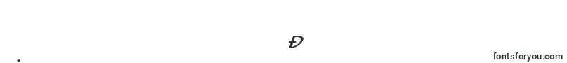 フォントBrinAthynExpandedItalic – タタール文字