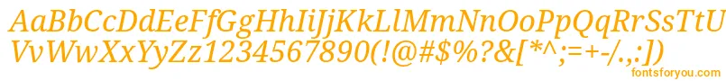 DroidSerifItalic Font – Orange Fonts