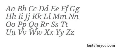 DroidSerifItalic Font