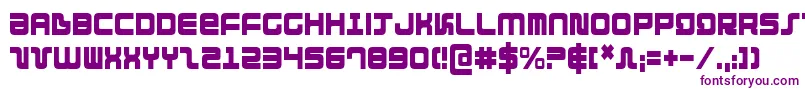 Direktorc-Schriftart – Violette Schriften