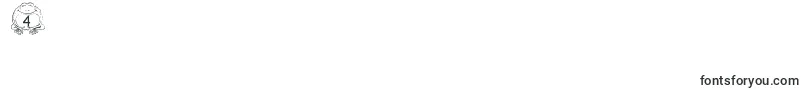 LmsPillToad Font – Fonts for Digit 4