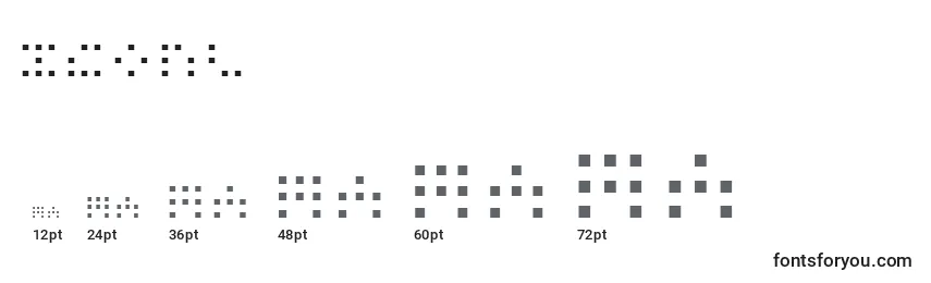 Iconl Font Sizes