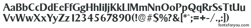 SigvarserialBold-fontti – Insinöörifontit