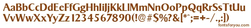 SigvarserialBold Font – Brown Fonts