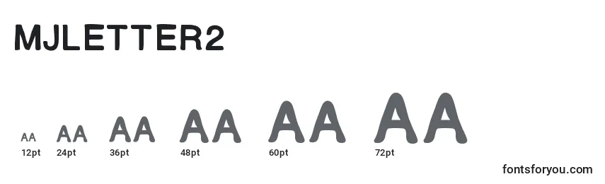 Mjletter2 Font Sizes