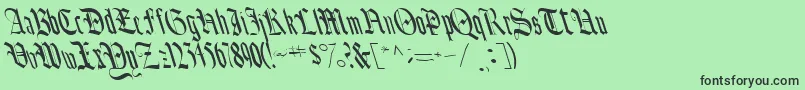 En savoir plus sur la police BounceRegularTtnorm Police BounceRegularTtnorm – polices noires sur fond vert