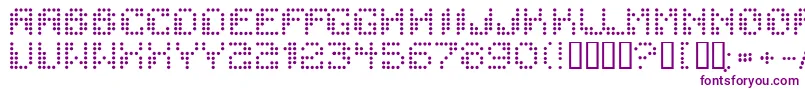 Dotchaos Font – Purple Fonts