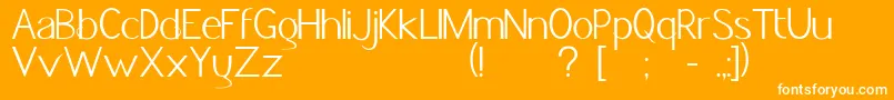 More about Jacksfont Font Jacksfont Font – White Fonts on Orange Background
