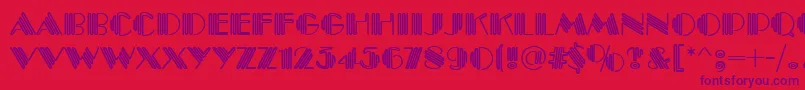 Más sobre la fuente PittsburghRegular fuente PittsburghRegular – Fuentes Moradas Sobre Fondo Rojo