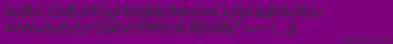 FunctiontwoRegular-Schriftart – Schwarze Schriften auf violettem Hintergrund