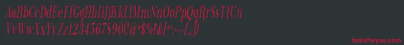 Phosph13 Font – Red Fonts on Black Background