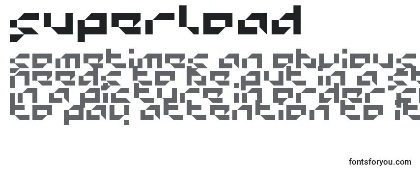 Review of the Superload Font