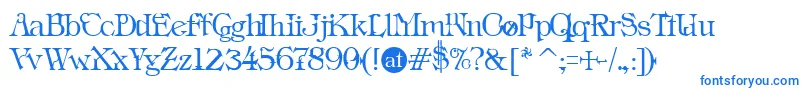 IndustrialSchizophrenic Font – Blue Fonts