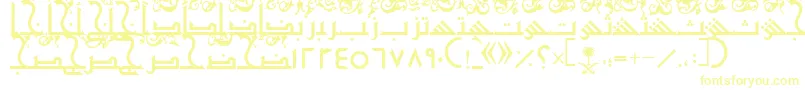 AymShurooq21 Font – Yellow Fonts