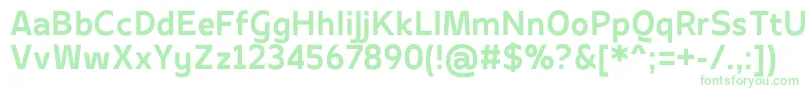 Apricity700 Font – Green Fonts