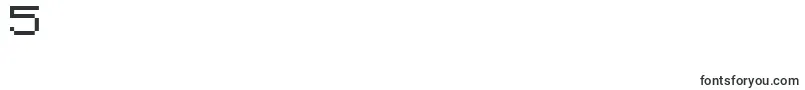 Kyrou7WideXtnd Font – Fonts for Digit 5