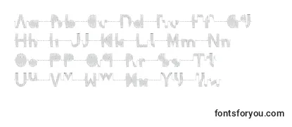 Oscilloscope Font