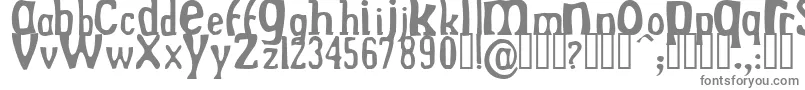 DrekNormal-fontti – harmaat fontit