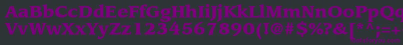 Подробнее о шрифте ItcLeawoodLtBlack Шрифт ItcLeawoodLtBlack – фиолетовые шрифты на чёрном фоне