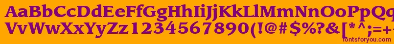 Подробнее о шрифте ItcLeawoodLtBlack Шрифт ItcLeawoodLtBlack – фиолетовые шрифты на оранжевом фоне