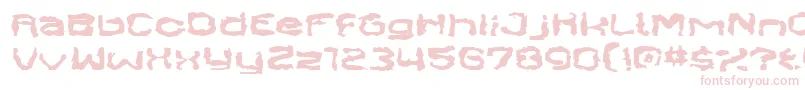 SendCash Font – Pink Fonts on White Background