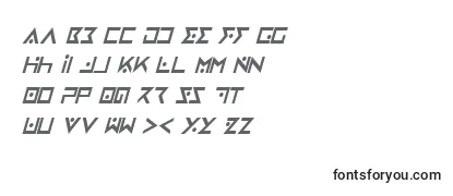 IronCobraCondensedItalic-fontti