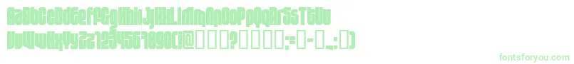 10 (3) Font – Green Fonts on White Background