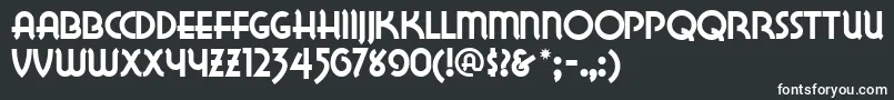 Lakewobegonnf Font – White Fonts