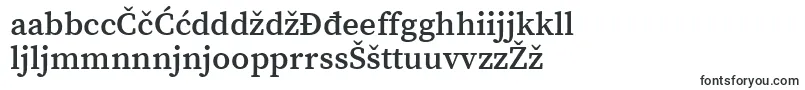 Шрифт SourceserifproSemibold – боснийские шрифты