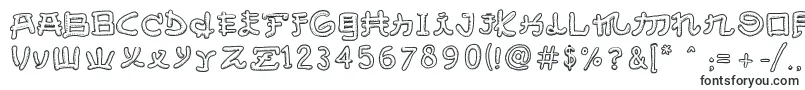 AlmostJapaneseSmooth-fontti – julisteiden fontit