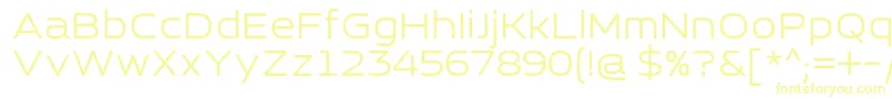 EsqaderoFfCy4fRegular Font – Yellow Fonts