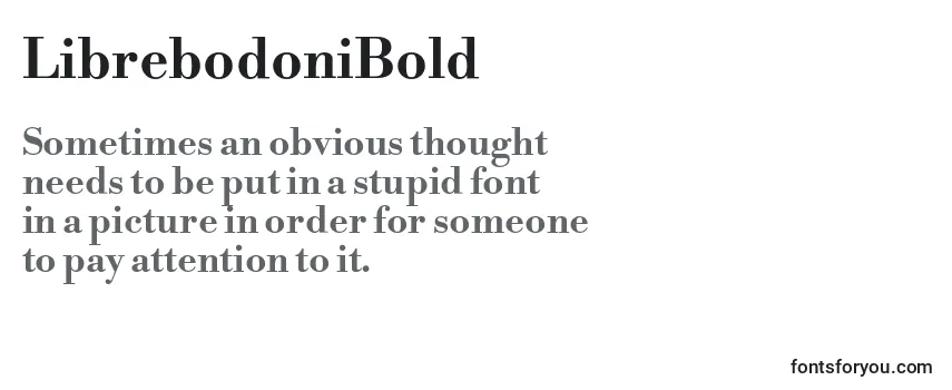 LibrebodoniBold (52924) フォントのレビュー