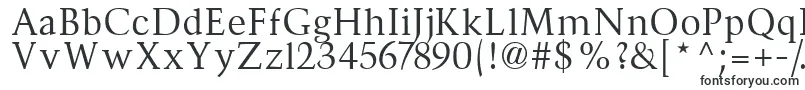Divona-fontti – Serifeillä varustetut fontit