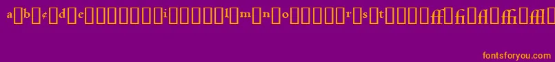 fuente CentaurExpertMtBold – Fuentes Naranjas Sobre Fondo Morado