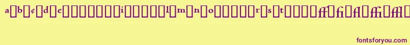 Подробнее о шрифте CentaurExpertMtBold Шрифт CentaurExpertMtBold – фиолетовые шрифты на жёлтом фоне
