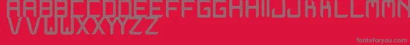 WestrangaSt Font – Gray Fonts on Red Background