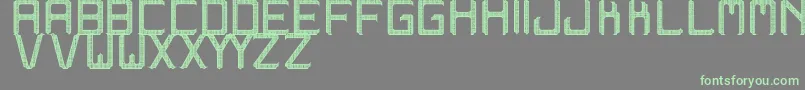Weitere Informationen zur WestrangaSt-Schriftart WestrangaSt-Schriftart – Grüne Schriften auf grauem Hintergrund