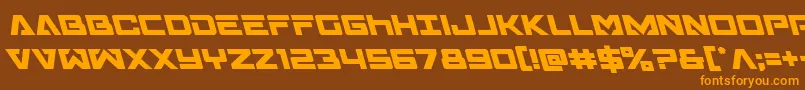 Más sobre la fuente Transamericaleft fuente Transamericaleft – Fuentes Naranjas Sobre Fondo Marrón