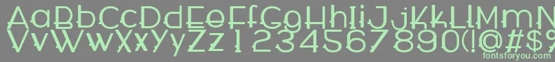 En savoir plus sur la police WabecoBold Police WabecoBold – polices vertes sur fond gris