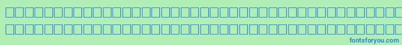 Lisätietoja QuickRegular-fontista QuickRegular-fontti – siniset fontit vihreällä taustalla