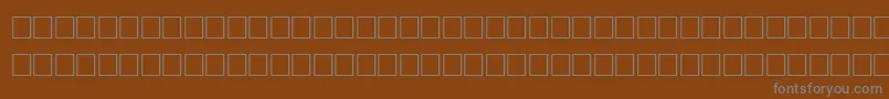 Шрифт QuickRegular – серые шрифты на коричневом фоне