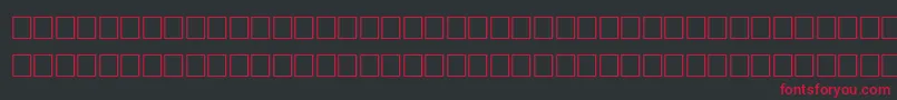 QuickRegular Font – Red Fonts on Black Background