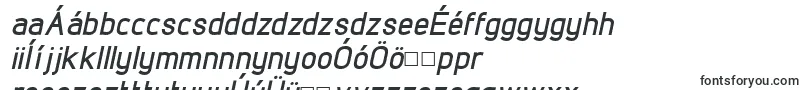 Шрифт LintelBolditalic – венгерские шрифты