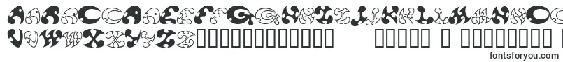 フォント13DokusanNormal – アルファベット順のフォント